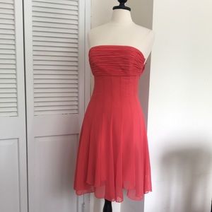 Coast chiffon Strapless dress